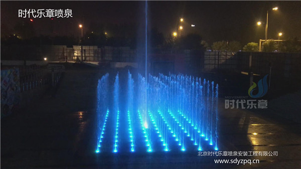 太原百花谷商業中心矩陣音樂噴泉